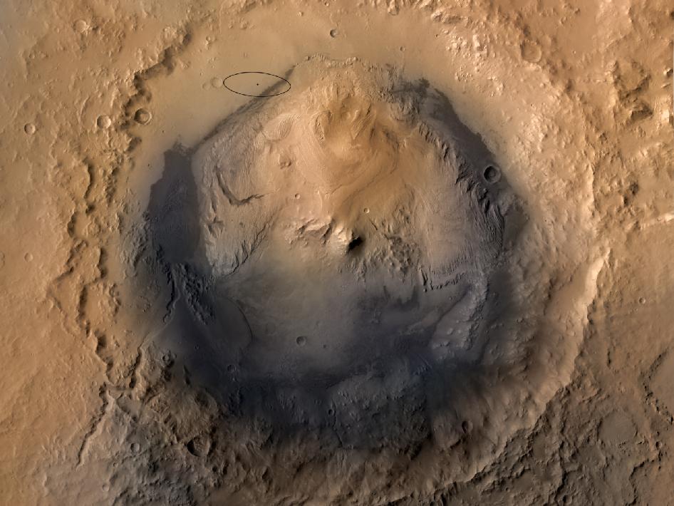 Photo:  Mars Gale Crater